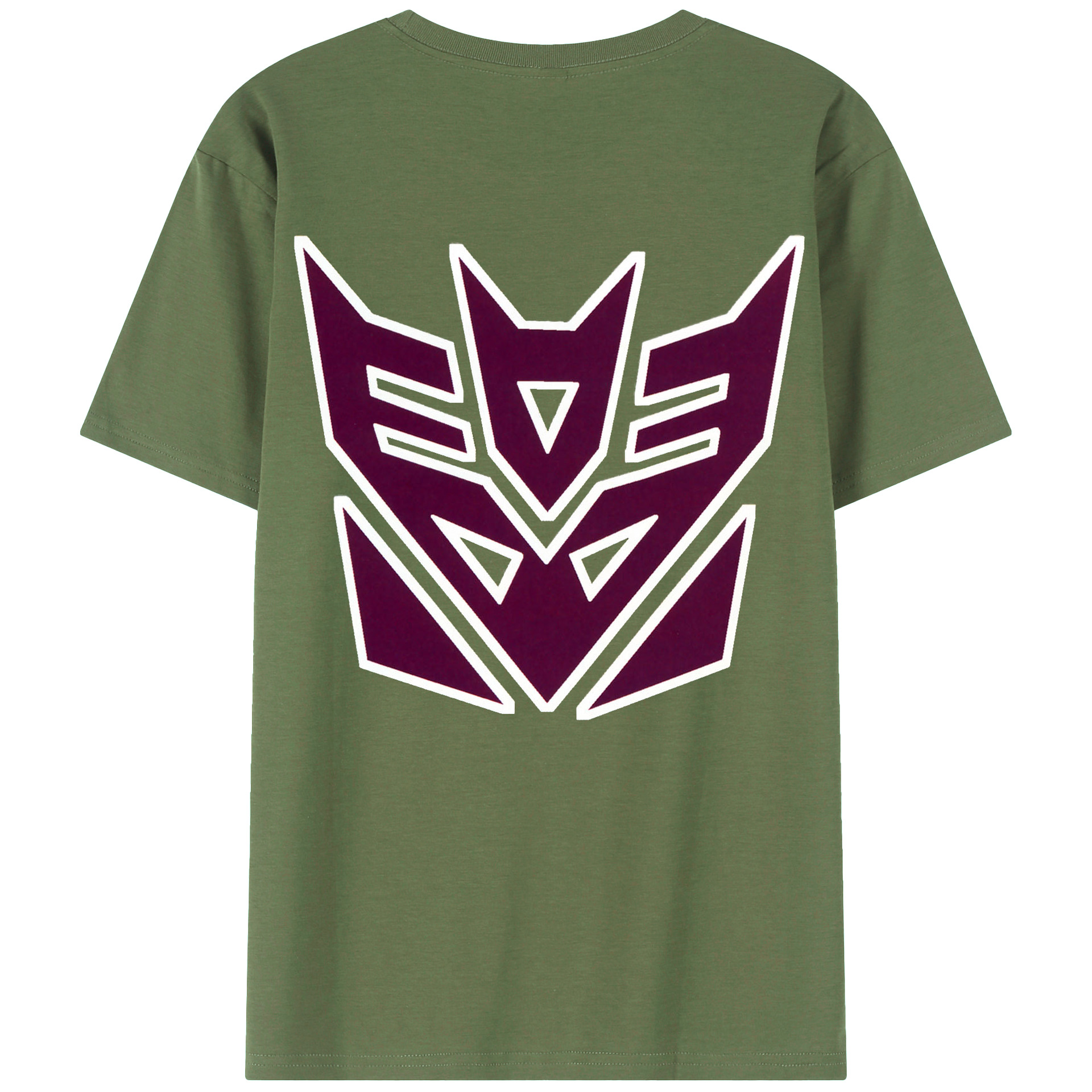 （画像用）  綿100％ メンズ半袖Tシャツ（バックプリント） 通気性